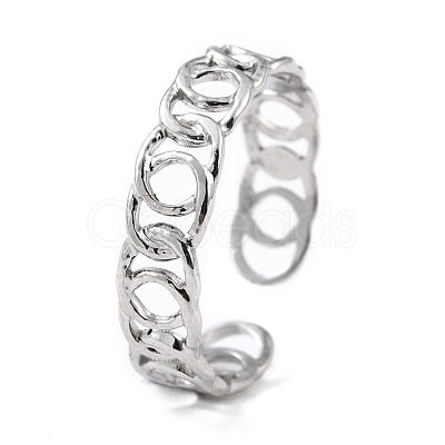 Tarnish Resistant 304 Stainless Steel Finger Rings RJEW-L102-06P-1