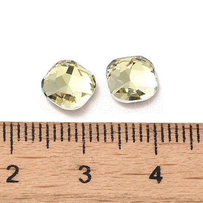 Glass Rhinestone Cabochons RGLA-P037-07B-D-1