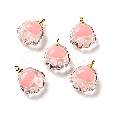 Transparent Glass Pendants FIND-I029-03A-1