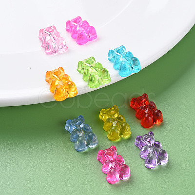 Transparent Acrylic Beads X-MACR-S373-52B-1