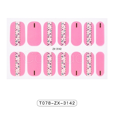 Full Cover Nail Stickers MRMJ-T078-ZX-3142-1