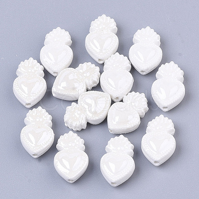 Handmade Porcelain Beads PORC-T005-005J-1