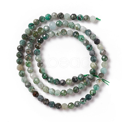 Natural Emerald Beads Strands G-F717-12-1