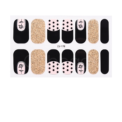 Full Wraps Nail Polish Stickers MRMJ-T078-ZJ178-1