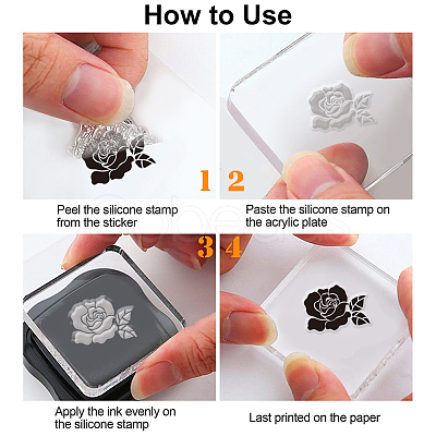 Custom PVC Plastic Clear Stamps DIY-WH0448-0560-1