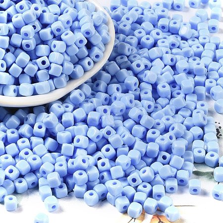 Opaque Acrylic Beads OACR-B025-06D-1