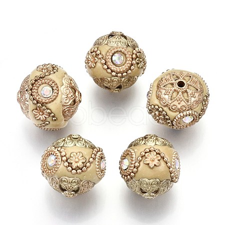 Handmade Indonesia Beads IPDL-R443-02-1