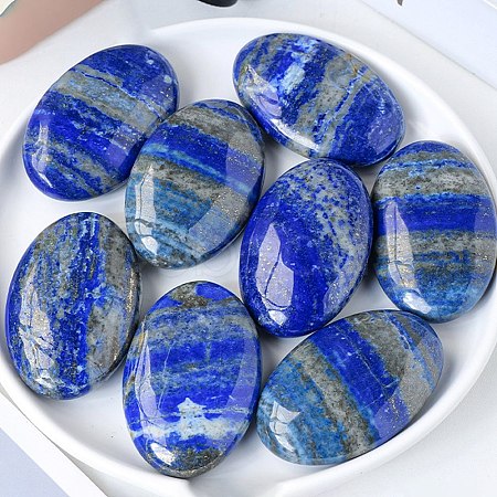 Natural Lapis Lazuli Palm Stones PW-WG01403-01-1