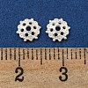 925 Sterling Silver Bead Caps STER-C007-05A-S-3