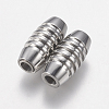 304 Stainless Steel Magnetic Clasps STAS-O114-026A-P-2