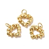 Rack Plating Eco-Friendly Brass Charms KK-K165-11-1