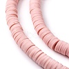 Handmade Polymer Clay Beads Strands CLAY-R089-8mm-Q087-3
