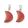 Natural Red Jasper Pendants G-Q369-18-2