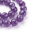 Natural Amethyst Beads Strands X-G-C073-8mm-3-3