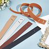 GOMAKERER 5Pcs 5 Colors PU Leather Chain Belts FIND-GO0001-57-4