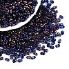 Picasso Spray Painted Glass Seed Beads SEED-T006-04-9-3