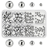 ARRICRAFT 130Pcs 4 Styles Electroplated Non-magnetic Synthetic Hematite Beads Strands G-AR0005-91-1