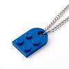 Resin Building Blocks Pendant Necklaces Sets NJEW-JN03442-01-5