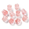 Cherry Quartz Glass Beads G-G109-01K-1