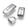 304 Stainless Steel Bayonet Clasps STAS-G143-31A-3