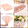 Polyester Flower Bouquet Wrapping Mesh Paper ORIB-WH0007-02A-02-3