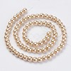 Eco-Friendly Glass Pearl Bead Strands X-HY-A008-6mm-RB019-2