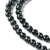 Natural Black Tourmaline Beads Strands G-F748-Y01-04-4
