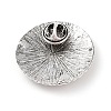 Tibetan Style Alloy Brooches JEWB-O016-02AS-2