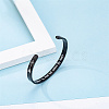 Stainless Steel Cuff Bangle for Women CR8784-3-2
