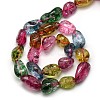 Natural Quartz Crystal Nuggets Beads Strands G-L154-26-3
