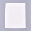 Floral Pattern Paper Jewelry Display Cards CDIS-E009-06A-2