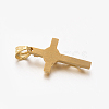 Easter Theme Hot Unisex 201 Stainless Steel Crucifix Cross Pendants X-STAS-F010-24G-3