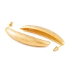 Banana Brass Stud Earrings for Women EJEW-G391-06G-3