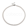 304 Stainless Steel Cobs Chain Necklaces NJEW-JN02982-01-1