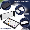 5-Slot Imitation Leather Loose Diamond Organizer Box CON-WH0089-80-4