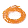 Imitation Jade Glass Beads Strands EGLA-A034-T2mm-MB25-3