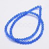 Natural & Dyed Malaysia Jade Bead Strands G-A146-4mm-A21-2