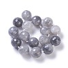 Natural Cloudy Quartz Beads Strands G-E524-08-25mm-2