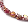 Electroplate Glass Beads Strands EGLA-I017-02-AB02-3