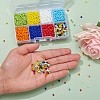 8 Colors Glass Seed Beads SEED-YW0001-58-8