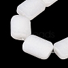 Natural White Jade Beads Strands G-M420-M06-02-4