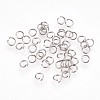 304 Stainless Steel Open Jump Rings X-STAS-P204-08P-02-1