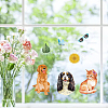 8 Sheets 8 Styles PVC Waterproof Wall Stickers DIY-WH0345-079-5