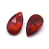 Faceted Glass Pendants X-GLAA-F069-L-A03-2
