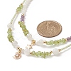Star & Moon Pendant Necklaces Sets for Women NJEW-JN04128-3