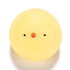 Chick Shape Stress Toy AJEW-H125-16-1