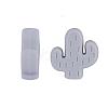 20Pcs Cactus Food Grade Eco-Friendly Silicone Focal Beads JX906L-1