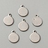 304 Stainless Steel Blank Charms STAS-WH0022-89D-P-1