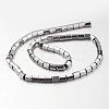 Electroplate Non-magnetic Synthetic Hematite Bead Strands G-F300-38A-01-2