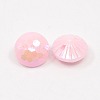 AB Color Acrylic Cone 1-Hole Sewing Buttons Scrapbooking Button X-BUTT-A005-18L-06-2